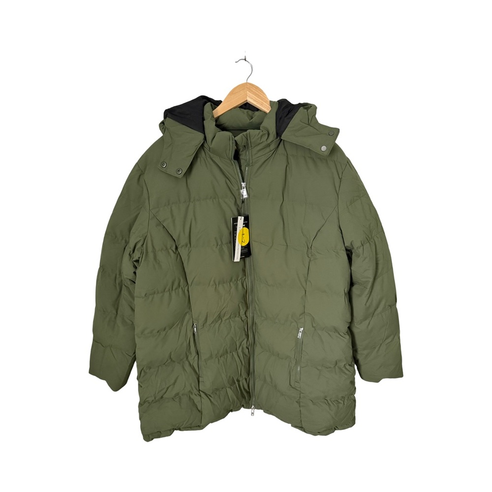 Soularge Men's Winter Puffer Jacket Coat with Hood NWT Size 2X